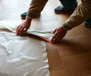 Jak zabezpieczyć parkiet przed remontem